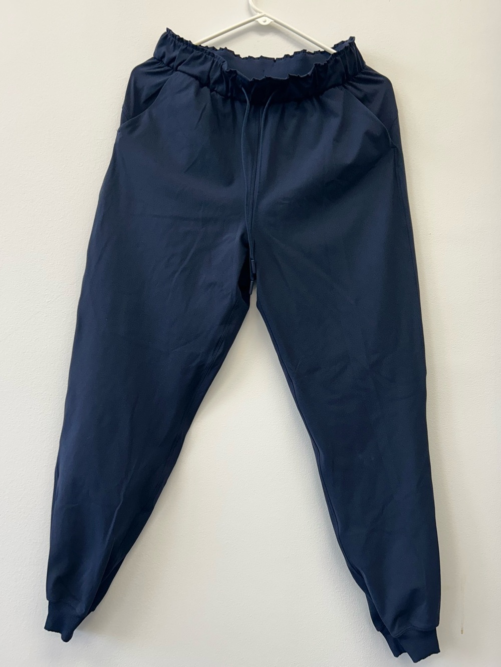 lululemon athletica Navy Elastic-Waist Joggers